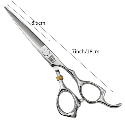 TITAN Professional Barber Scissors – Japan 440C Steel Hair Cutting & Thinning Shears | 5.0/5.5/6.0/6.5 Inch Hairdressing Tools