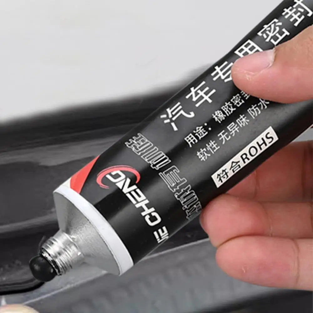 Sellador de parabrisas automotriz de 100 ml – Adhesivo universal impermeable para reparación de ventanas de vidrio, sellado resistente a la intemperie y protección contra fugas