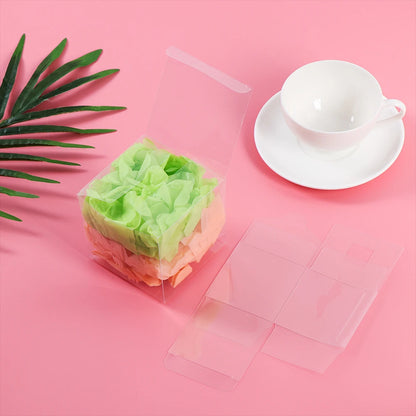 Boîtes-cadeaux transparentes pour bonbons et chocolats pour dragées de mariage, biscuits, friandises et emballages d'événements