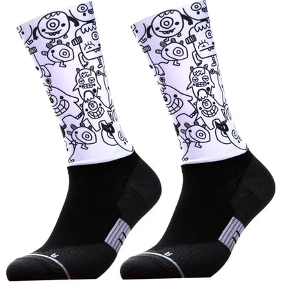 Professional Team Cycling Socks for Men & Women – Breathable MTB & Road Bike Racing Sports Socks