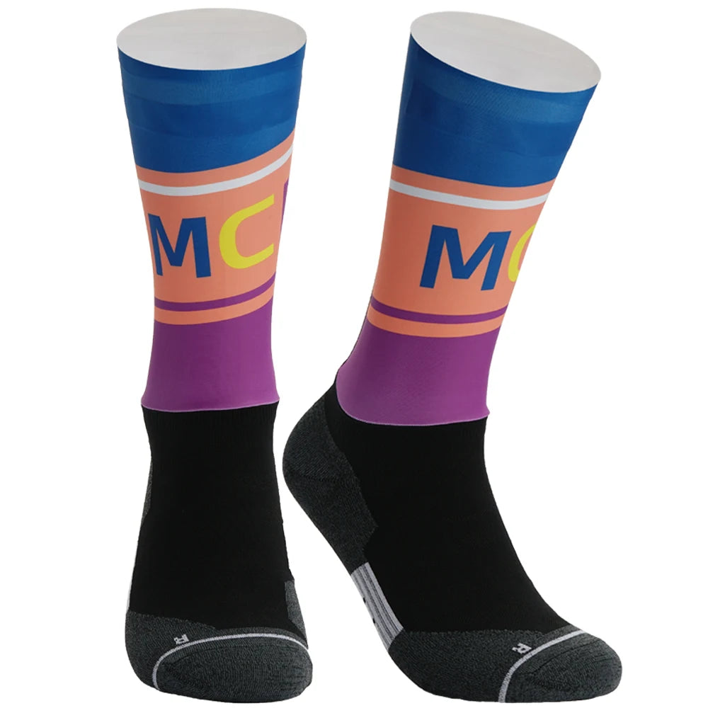 Professional Team Cycling Socks for Men & Women – Breathable MTB & Road Bike Racing Sports Socks
