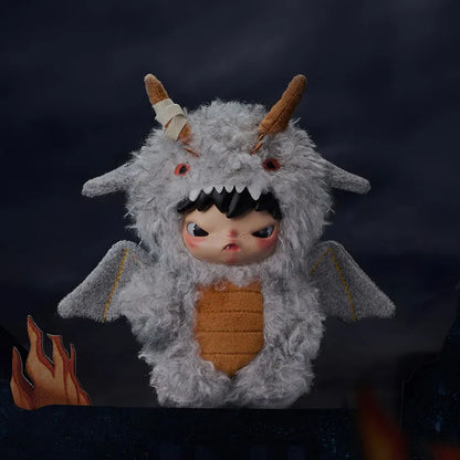 POP MART Hirono Mist-Walker Series Blind Box – Original Plush Doll Pendant Collectible Figure Desktop Ornament Gift