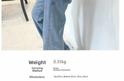 Bolso de yoga unisex de lona de gran capacidad – Bolso de hombro ecológico, Bolso de mano de estilo urbano para gimnasio, fitness, compras, viajes y uso diario