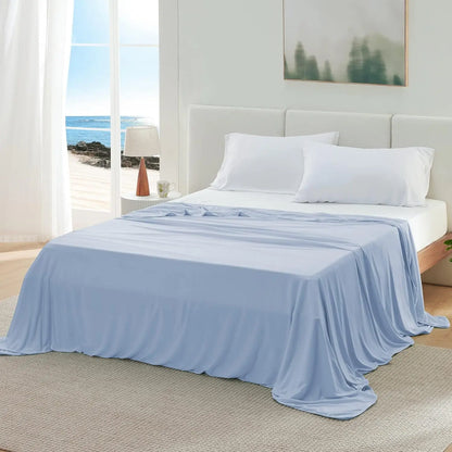 Summer Cooling Blanket – Ice Silk Lightweight Breathable Air Conditioning Quilt for Home & Office