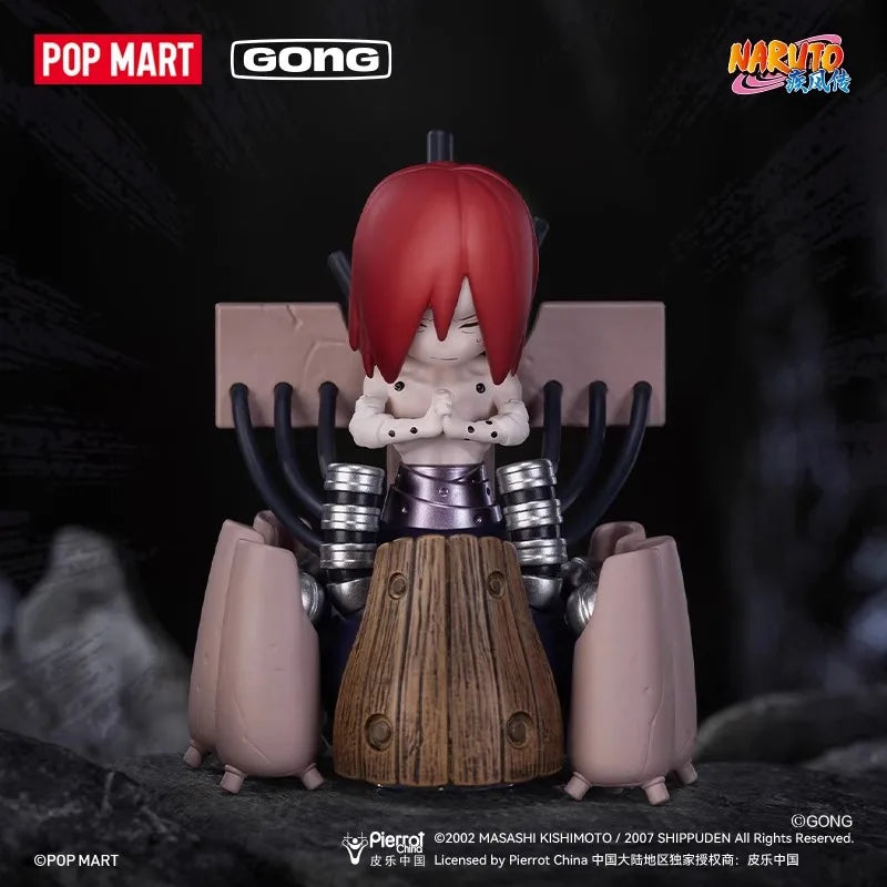 POP MART GONG Naruto Shippuden Akatsuki Arc Series – Mystery Blind Random Box Action Figure, Collectible Toy & Surprise Gift