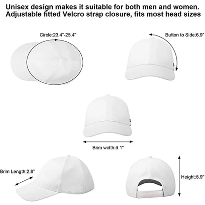Fiber Optic LED Baseball Cap – 7-Color Luminous Light-Up Hat with USB Rechargeable Design for Parties, Performances & EDC