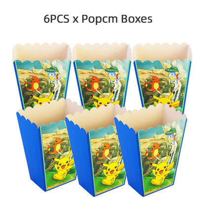 Pokémon Birthday Gift Bags – Pikachu Candy Loot Bags for Party Decorations, Goody Bags & Fillers Supplies