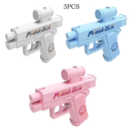 Pistolet à eau double face – Jouet de farce d'été amusant, mini pistolet à eau tactique pour enfants et adultes, batailles aquatiques à la piscine et à la plage