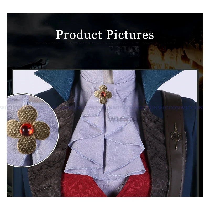 Lies of P Inspired Cosplay Costume – Men’s Puppet Disguise Roleplay Outfit for Halloween, Fantasy & Game Cosplay Events