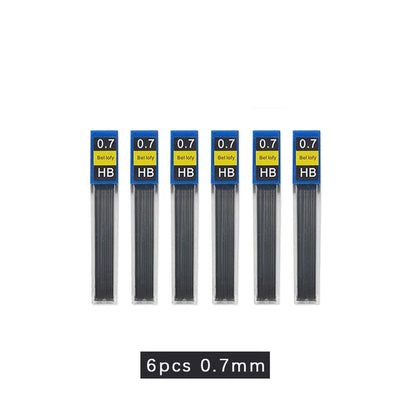 Portaminas Completamente Metálico de 0.3/0.5/0.7/0.9/1.3/2.0/3.0 mm – Lápiz de Dibujo Técnico Automático con Minas para Dibujo, Boceto, Pintura, Suministros de Oficina y Escolares