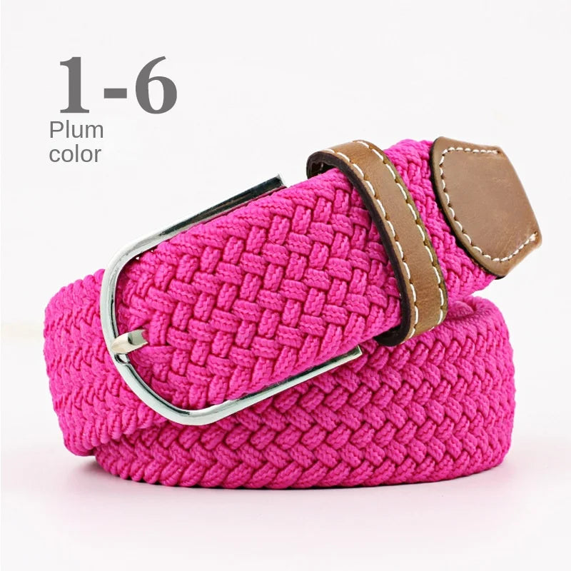 Unisex Canvas Belt Adjustable Nylon Waist Belt for Jeans, Casual & Outdoor Wear (107/120cm)