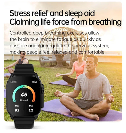 Smartwatch Men 49mm Series 8 Ultra 2.3" AMOLED NFC GPS Waterproof (2025)