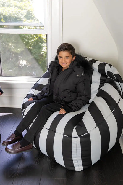 Unisex Winter Parka Coat for Boys, Girls and Men, Matte Family Matching Yeshiva Outerwear, Warm Children’s and Adult Winter Jacket