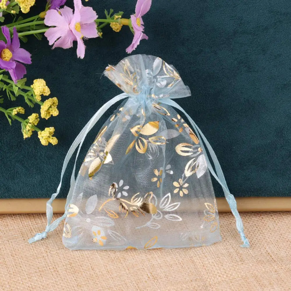 10/25/50PCS Bolsas de Regalo de Seda Satinada con Cordón para Joyas – Bolsitas de Lujo para Bodas, Fiestas, Dulces, Joyas y Empaque de Regalo