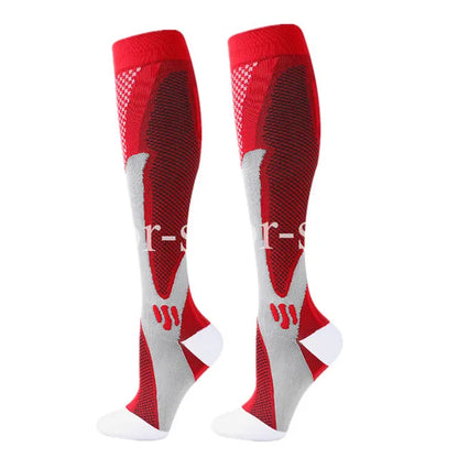 Compression Socks 20–30mmHg Knee High Support Stockings for Men & Women – Running, Cycling & Varicose Vein Relief (EU 36–50)