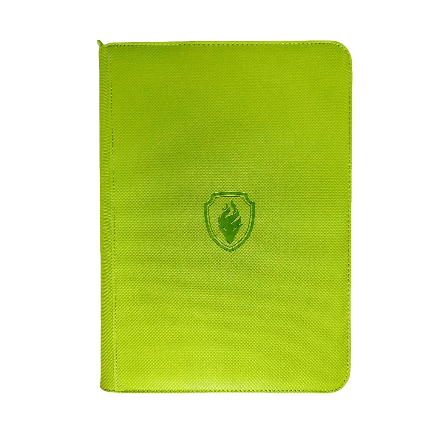 9 Pocket Zipper Trading Card Binder | 360 Card Holder Album with Premium PU Cover & Side-Loading Sleeves