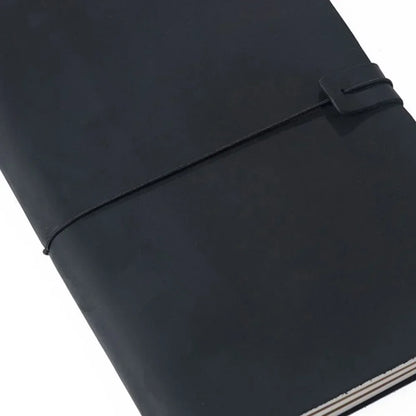 Moterm Genuine Leather Travel Notebook Cover – Handmade Vintage Cowhide Journal & Planner
