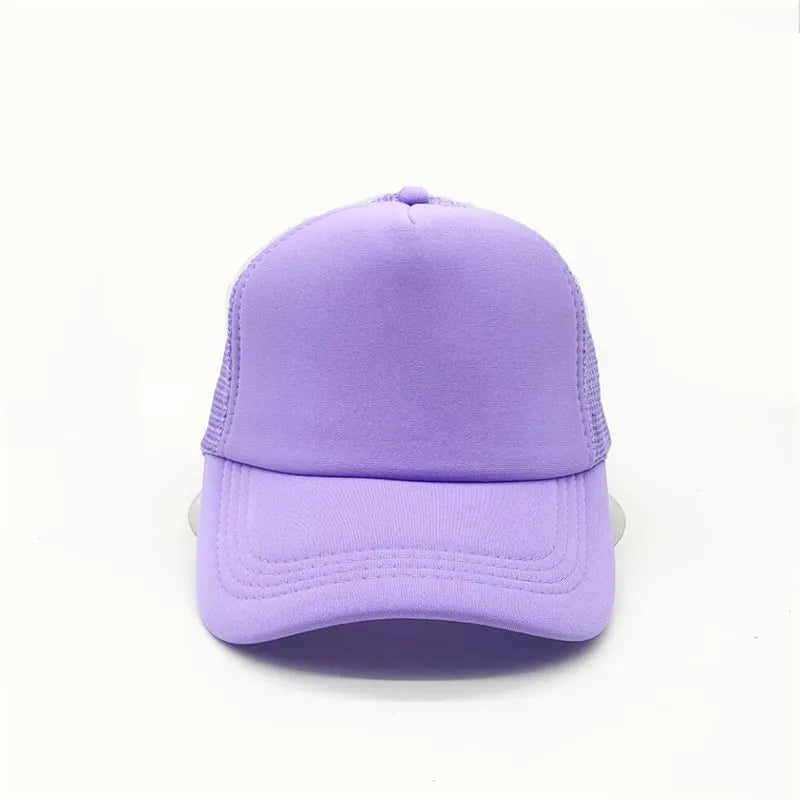 Gorra Trucker de Malla de 5 Paneles con Logotipo Personalizado – Gorra de Béisbol Ajustable para Hombres y Mujeres, Equipos Deportivos y Uso al Aire Libre en Verano