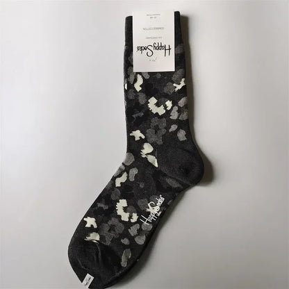 2025 Men’s Classic Crew Socks – Cotton Sports Socks for Comfortable Everyday & Athletic Wear, Sizes 41–46