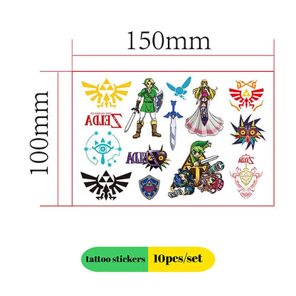 The Legend of Zelda Party Decorations Set – Disposable Tableware Birthday Party Supplies for Kids, Boys, Baby Shower & Gift Toys