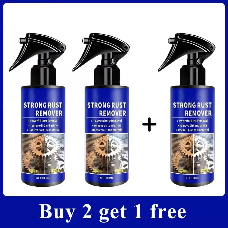 Automotive Rust Remover Spray – Fast-Acting Metal & Iron Rust Cleaner for Car Parts, Exhaust Pipes, Tools & Stain Removal