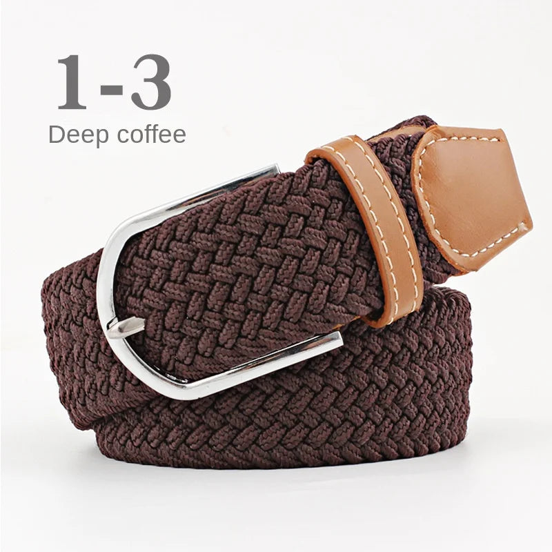 Unisex Canvas Belt Adjustable Nylon Waist Belt for Jeans, Casual & Outdoor Wear (107/120cm)