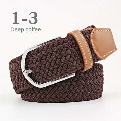 Unisex Canvas Belt Adjustable Nylon Waist Belt for Jeans, Casual & Outdoor Wear (107/120cm)