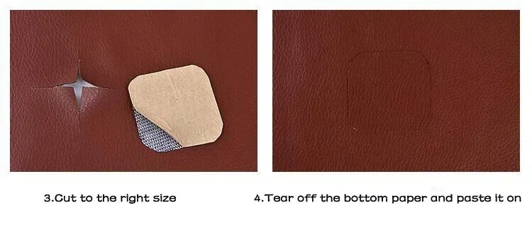 Leather Repair Tape PU Leather Patch Self-Adhesive for Sofa Couch Car Seat Bed Head Furniture Renovation Repair Home Decoration