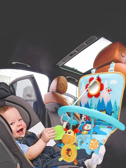 Juguete Colgante para Asiento de Bebé – Sonajero Colgante para Centro de Actividades Infantiles, Juguete Sensorial para Cochecito y Cuna para el Desarrollo Temprano, Juguete para Patadas para Bebés, Regalo para Niños Pequeños y Recién Nacidos