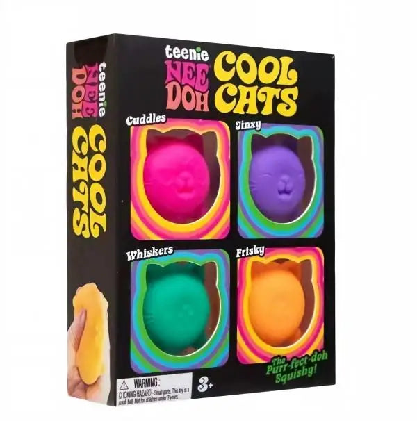 Schylling NeeDoh Nice Cube & Nice-Sicle Sensory Squishy – Soft Squeeze Stress Relief Fidget Toy for Focus, Relaxation & Everyday Play