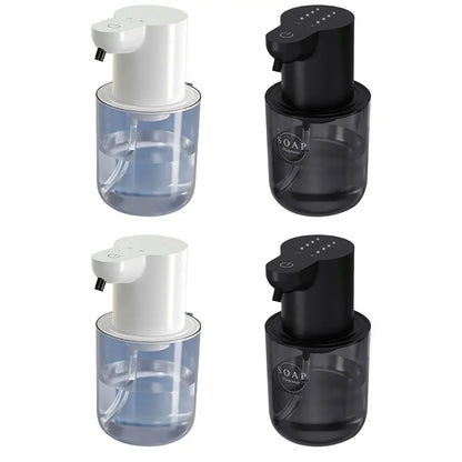 Dispensador automático de jabón espumoso de 400ml con sensor infrarrojos – Dispensador de jabón en espuma y gel sin contacto para baño y cocina