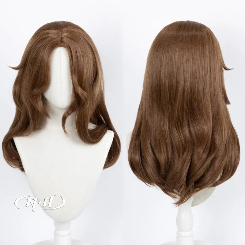 Identity V Psychologist Cosplay Wig – Ada Mesmer Inspired Heat-Resistant Synthetic Hair (Comic Con / Theme Party)