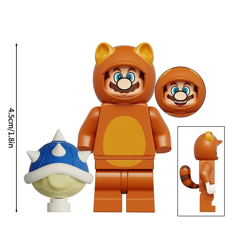 Mini-figurines d'anime en briques de construction – Jouets et figurines à collectionner pour enfants