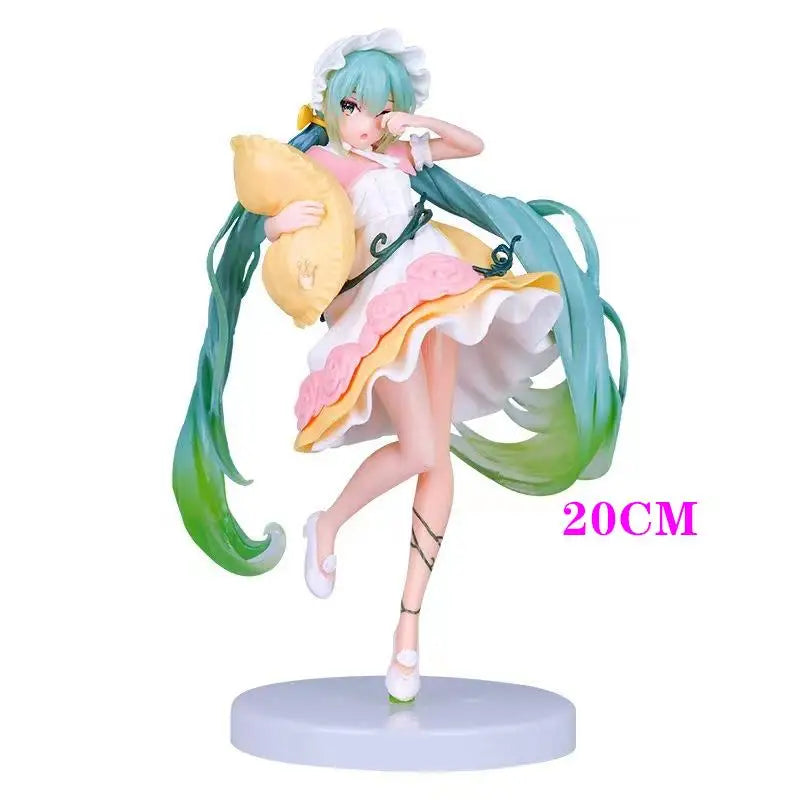 Hatsune Miku Anime Figure – Wedding Dress & Swimsuit Vocaloid PVC Action Figure Collectible Model Toy for Girls Gift