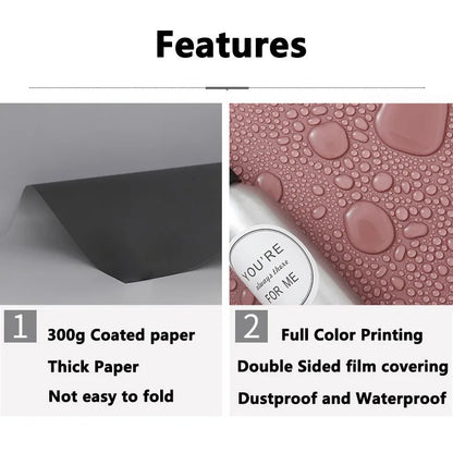 Tablero de fondo fotográfico de doble cara 57 × 87 cm – Fondo de color liso para fotografía de producto y recién nacido