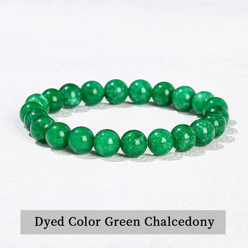 Pulsera de Cuentas de Piedra Natural – Pulsera de Gemas de Amatista, Ojo de Tigre, Cuarzo Cristal y Ágata para Mujeres y Hombres, Regalo de Joyería de Energía Reiki