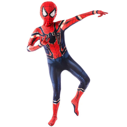 Kids Miles Morales Superhero Costume – Anime-Inspired Zentai Bodysuit Cosplay Outfit for Halloween, Parties & Dress-Up