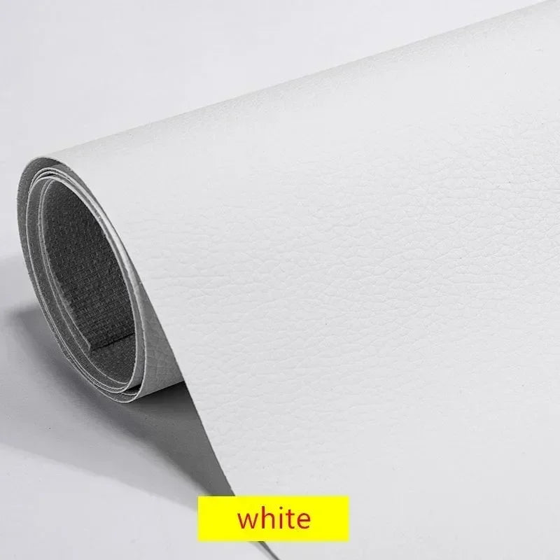 Leather Repair Tape PU Leather Patch Self-Adhesive for Sofa Couch Car Seat Bed Head Furniture Renovation Repair Home Decoration