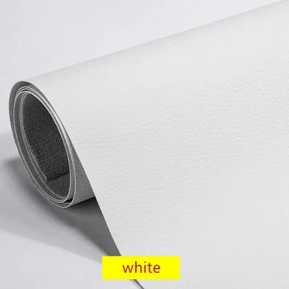 Leather Repair Tape PU Leather Patch Self-Adhesive for Sofa Couch Car Seat Bed Head Furniture Renovation Repair Home Decoration