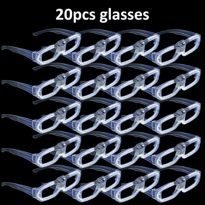Juego de recuerdos LED para bodas – Gafas luminosas, pulseras que brillan en la oscuridad y anillos parpadeantes para bodas