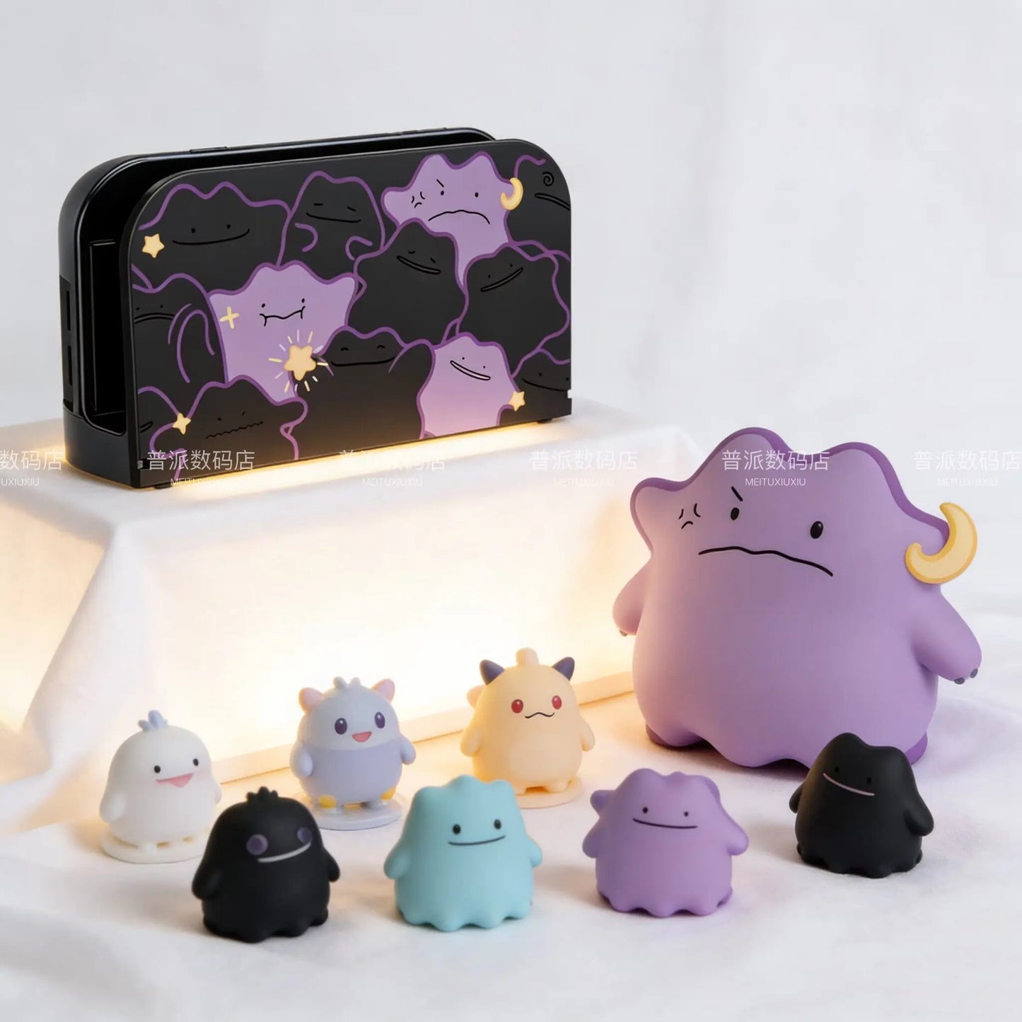 Pokémon Nintendo Switch 2 Protective Case – Split Ditto & Pikachu Anti-Scratch Cover for NS2 Console & Gaming Accessories