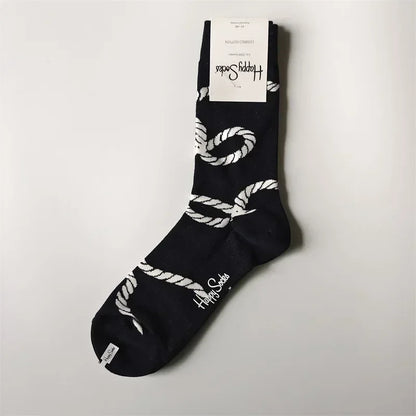 2025 Men’s Classic Crew Socks – Cotton Sports Socks for Comfortable Everyday & Athletic Wear, Sizes 41–46