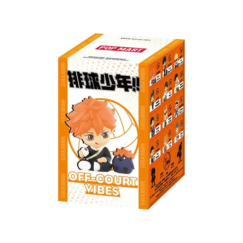 POP MART HAIKYU!! OFF-COURT VIBES Series – Mystery Blind Box Figurine, Collectible Desktop Doll & Home Decor Ornament