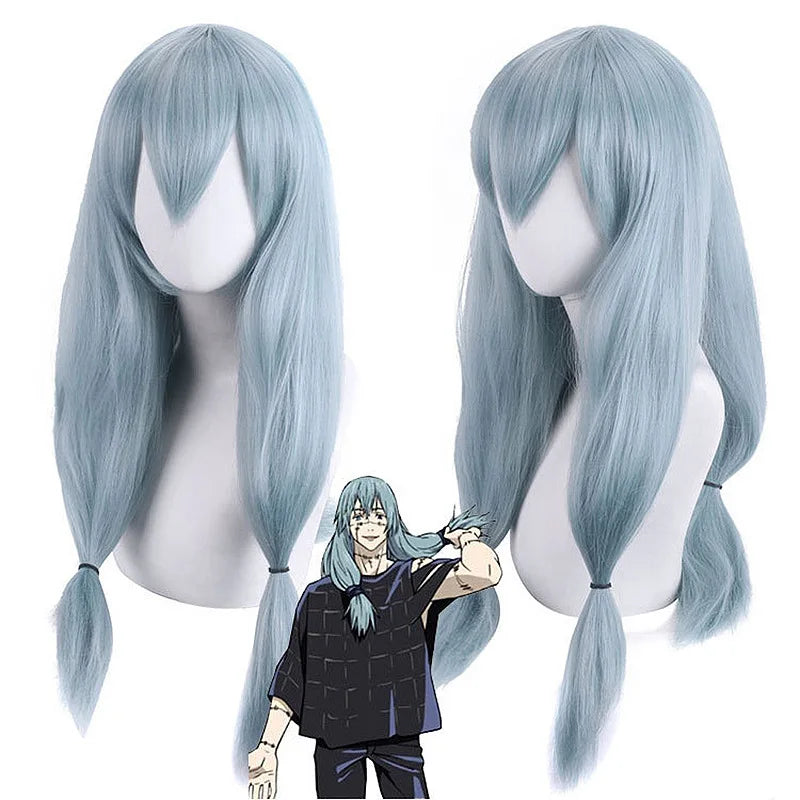 Synthetic Anime Cosplay Wig – Black Spiky Style Inspired by Classic Heroes (Party & Game Costume Hairpiece)