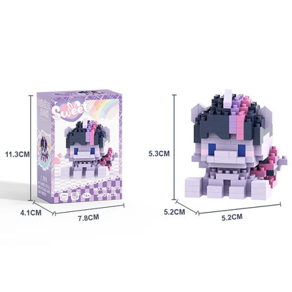 My Little Pony Equestria Girls Building Blocks – Twilight Sparkle Cartoon Character Figure Construction Toy for Children