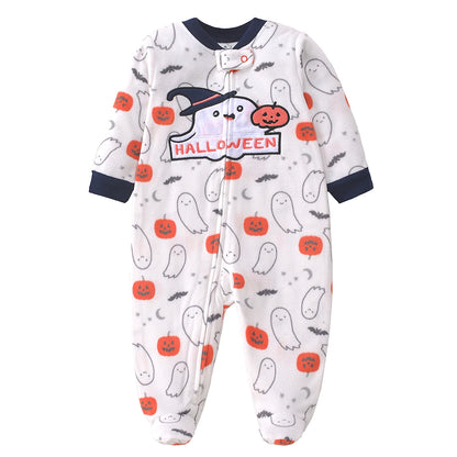 2026 Unisex Baby Fleece Romper – Warm Winter Jumpsuit for Newborn Boys & Girls, Soft Infant Clothing for Babies & Toddlers