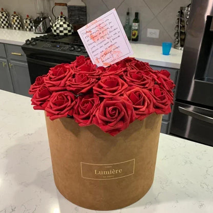 Rosas artificiales de espuma, de 10 a 100 unidades – Rosas sintéticas realistas para ramos de boda, centros de mesa, decoraciones para fiestas, regalos para el Día de la Madre y San Valentín, arreglos florales de bricolaje