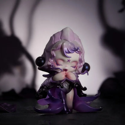 POPMART SKULLPANDA Petals in Four Acts Series Blind Box – Kawaii Anime Collectible Action Figure Mystery Box, Surprise Toy Gift