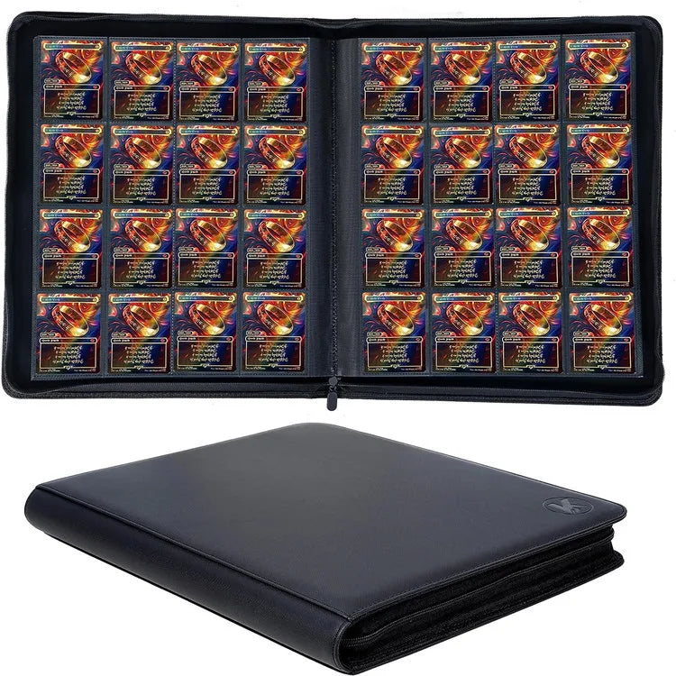 Carpeta de cartas TCG de 1024 bolsillos – Álbum grande con cremallera impermeable para colección de cartas Pokémon, Yu-Gi-Oh y otras cartas coleccionables