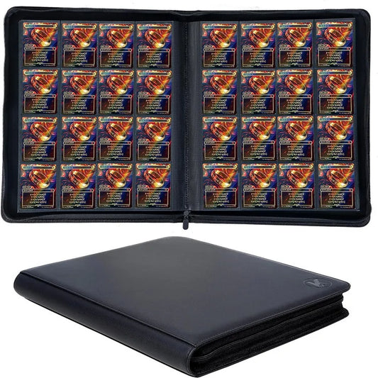 Carpeta de cartas TCG de 1024 bolsillos – Álbum grande con cremallera impermeable para colección de cartas Pokémon, Yu-Gi-Oh y otras cartas coleccionables